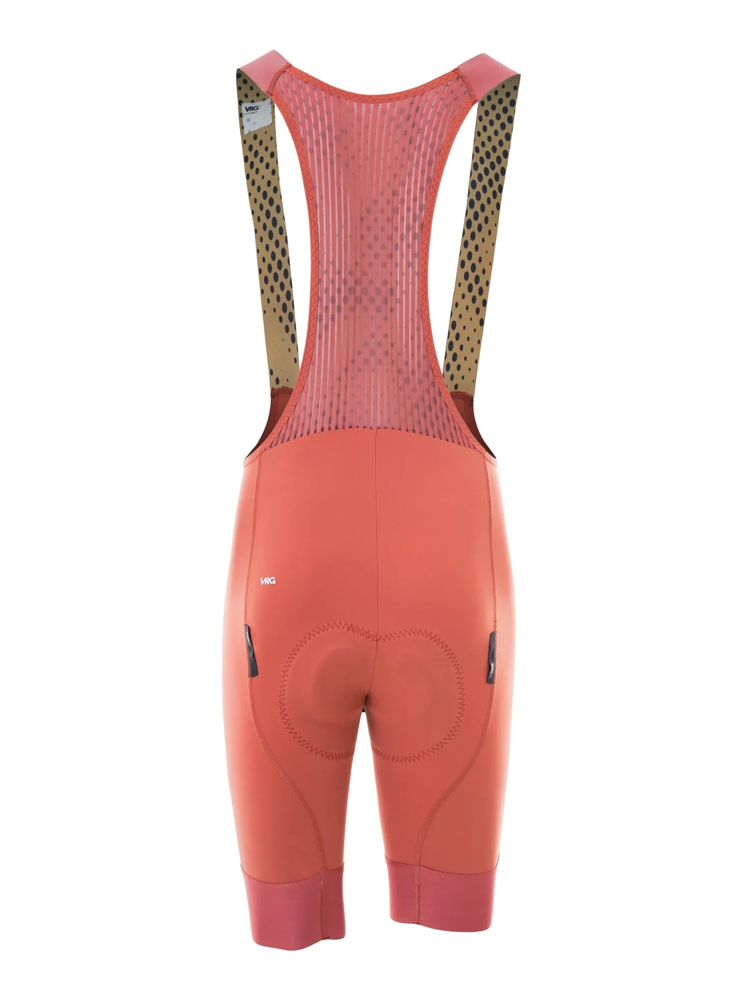 309 VRG BIB SHORT DUSTY RED - MEN