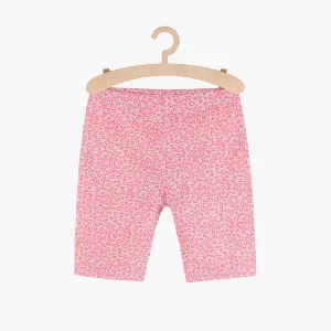 5.10.15 All Over Small Hearts Print Pink Shorts 11425