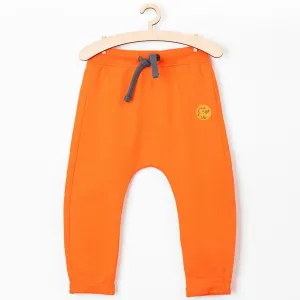 51015 Funny Badge Plain Orange Terry Trouser 3685