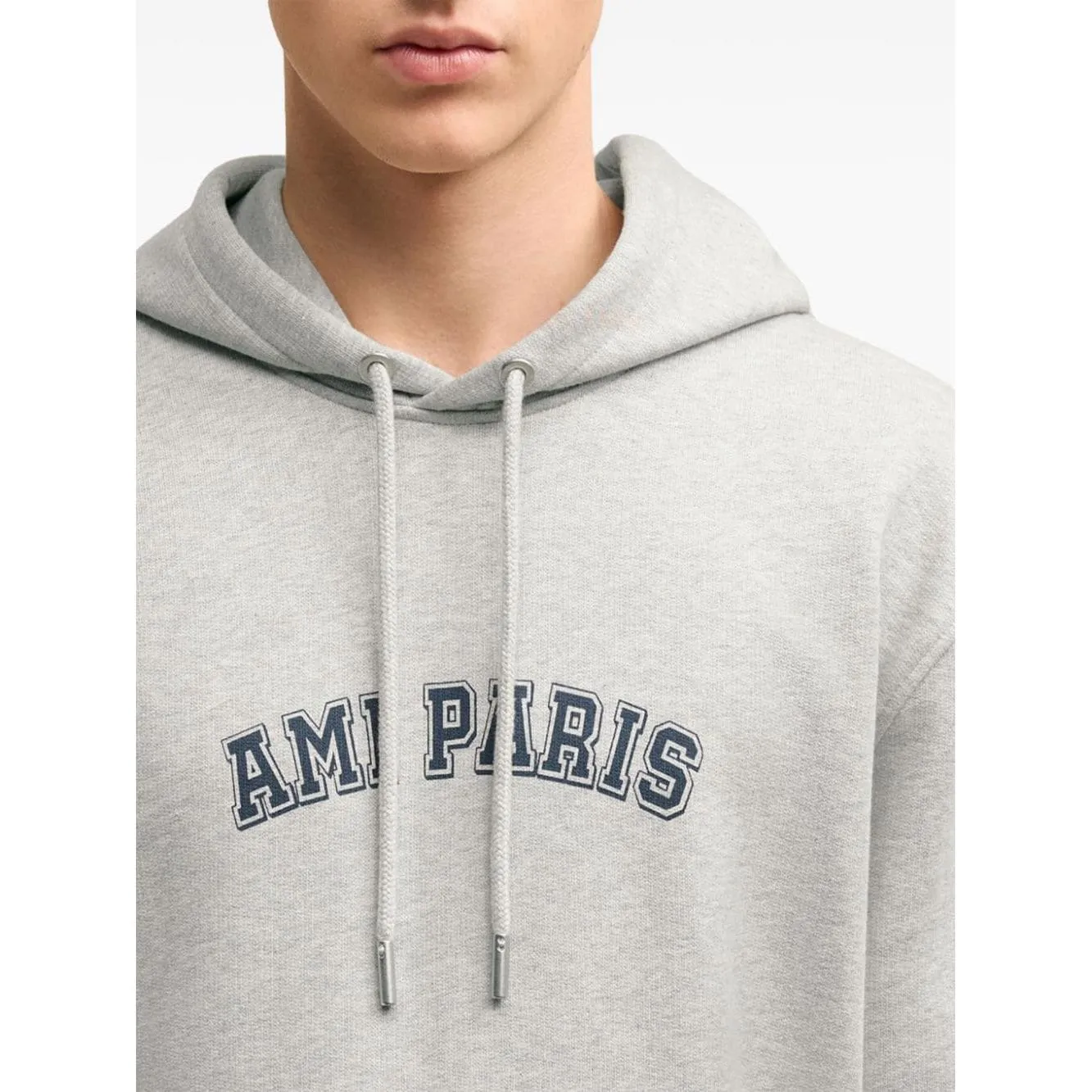 Ami Paris Sweaters Grey