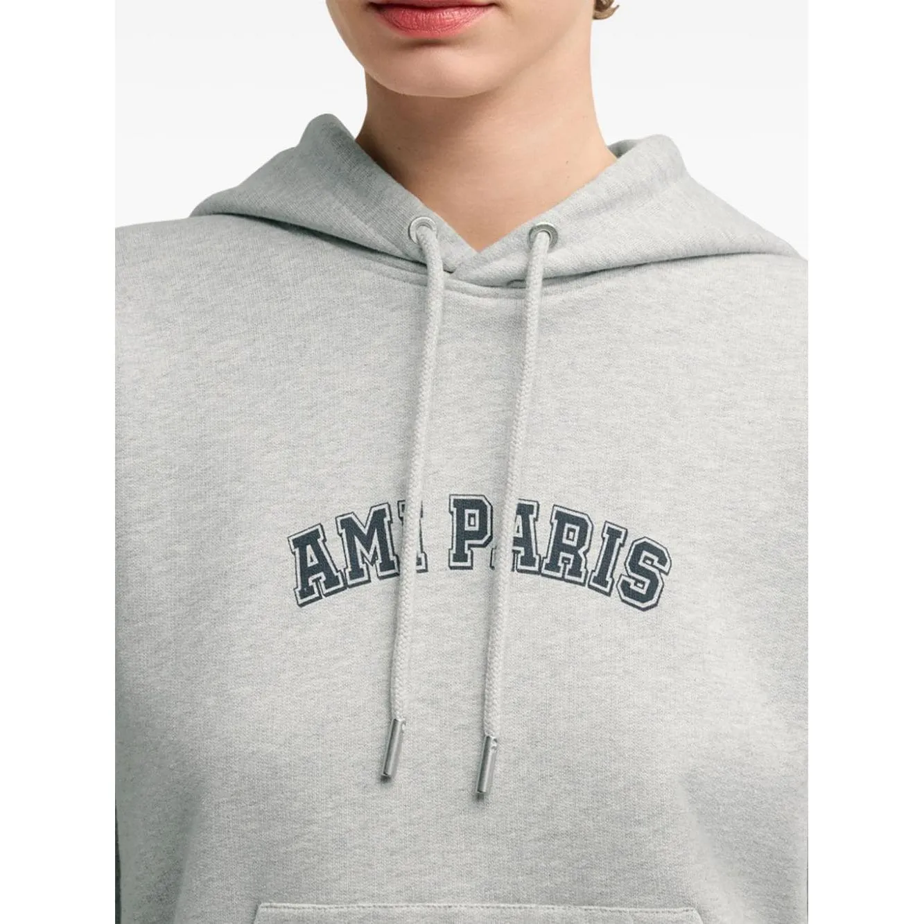 Ami Paris Sweaters Grey