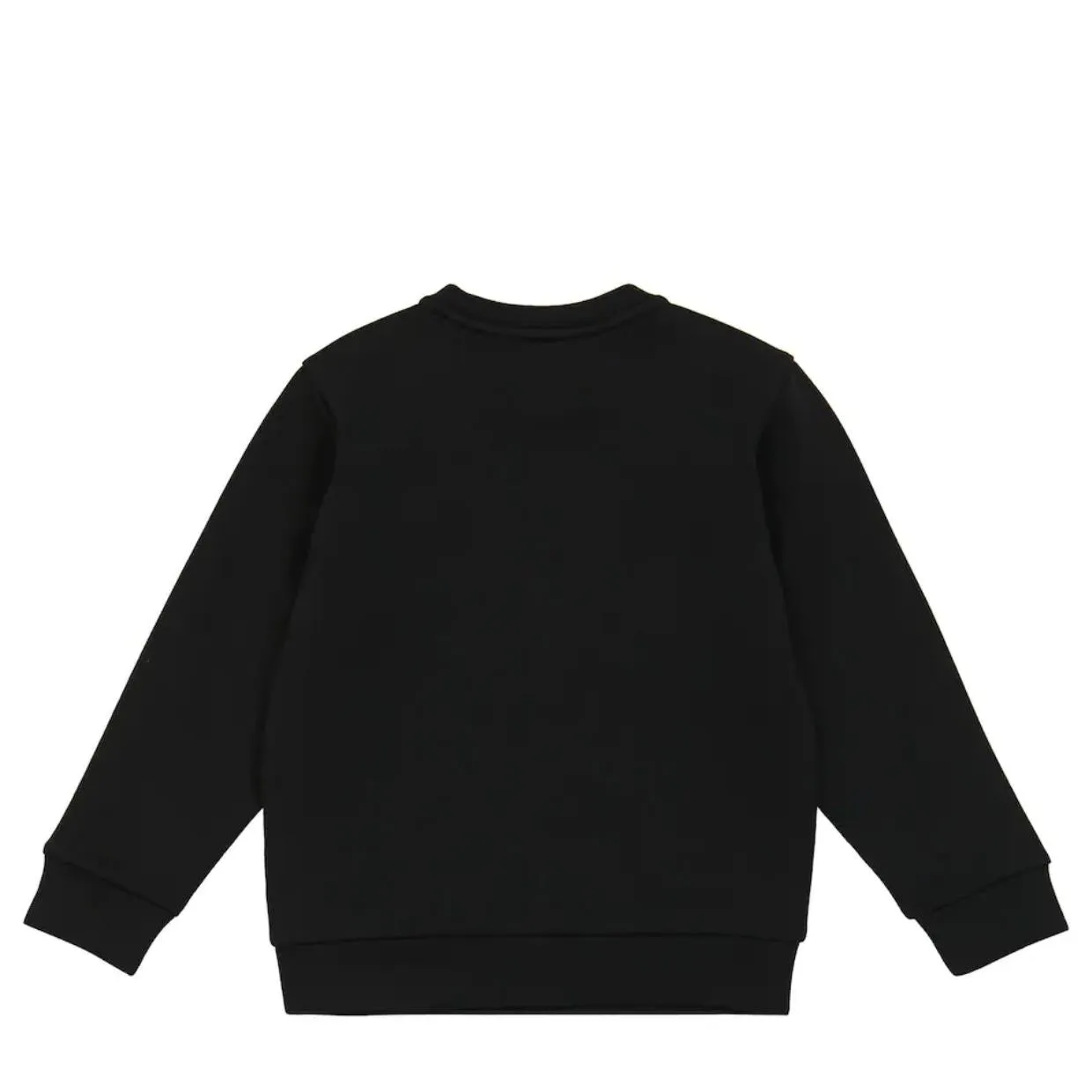 Armani Junior Black Print Logo Sweatshirt