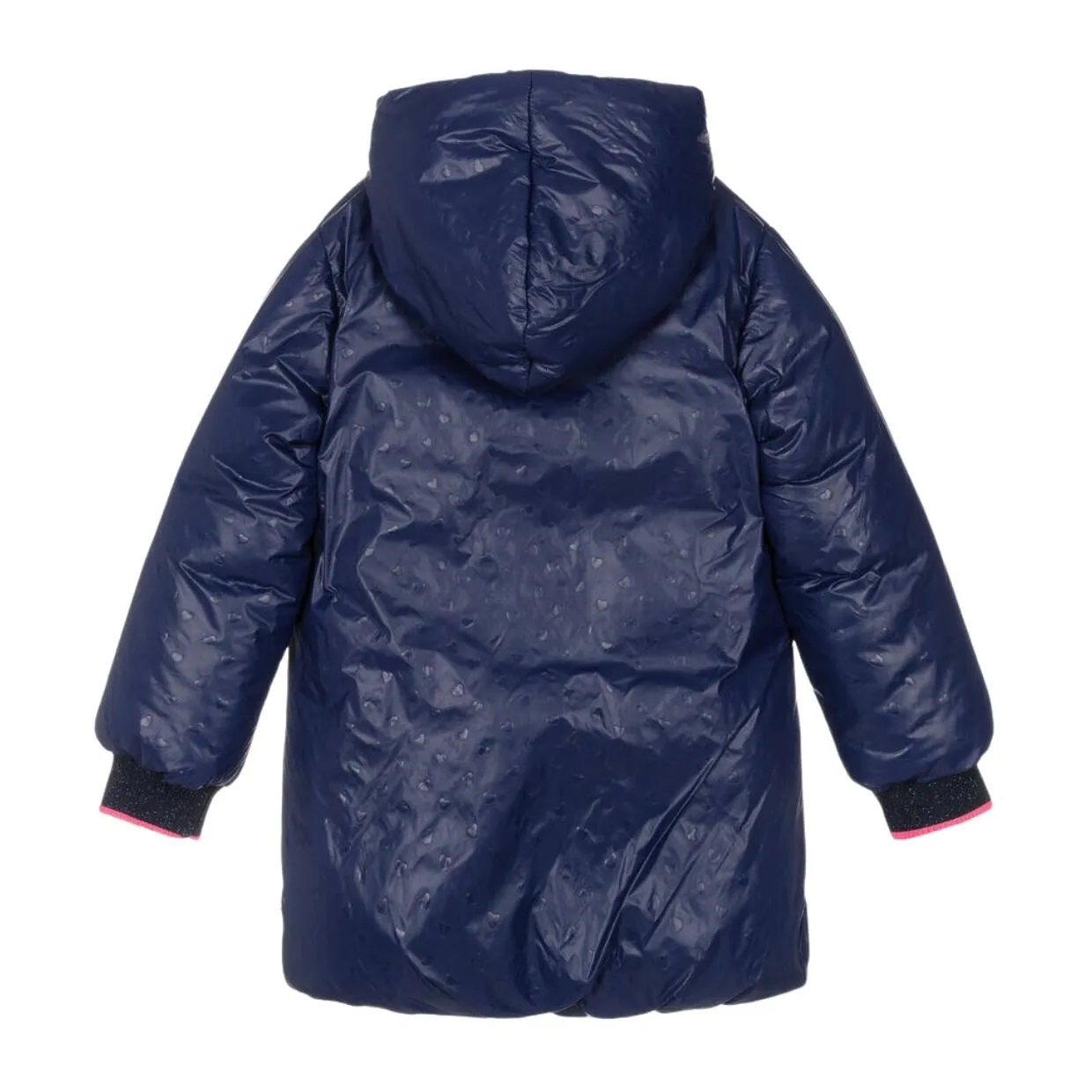 Billieblush Hooded Navy Puffer Jacket