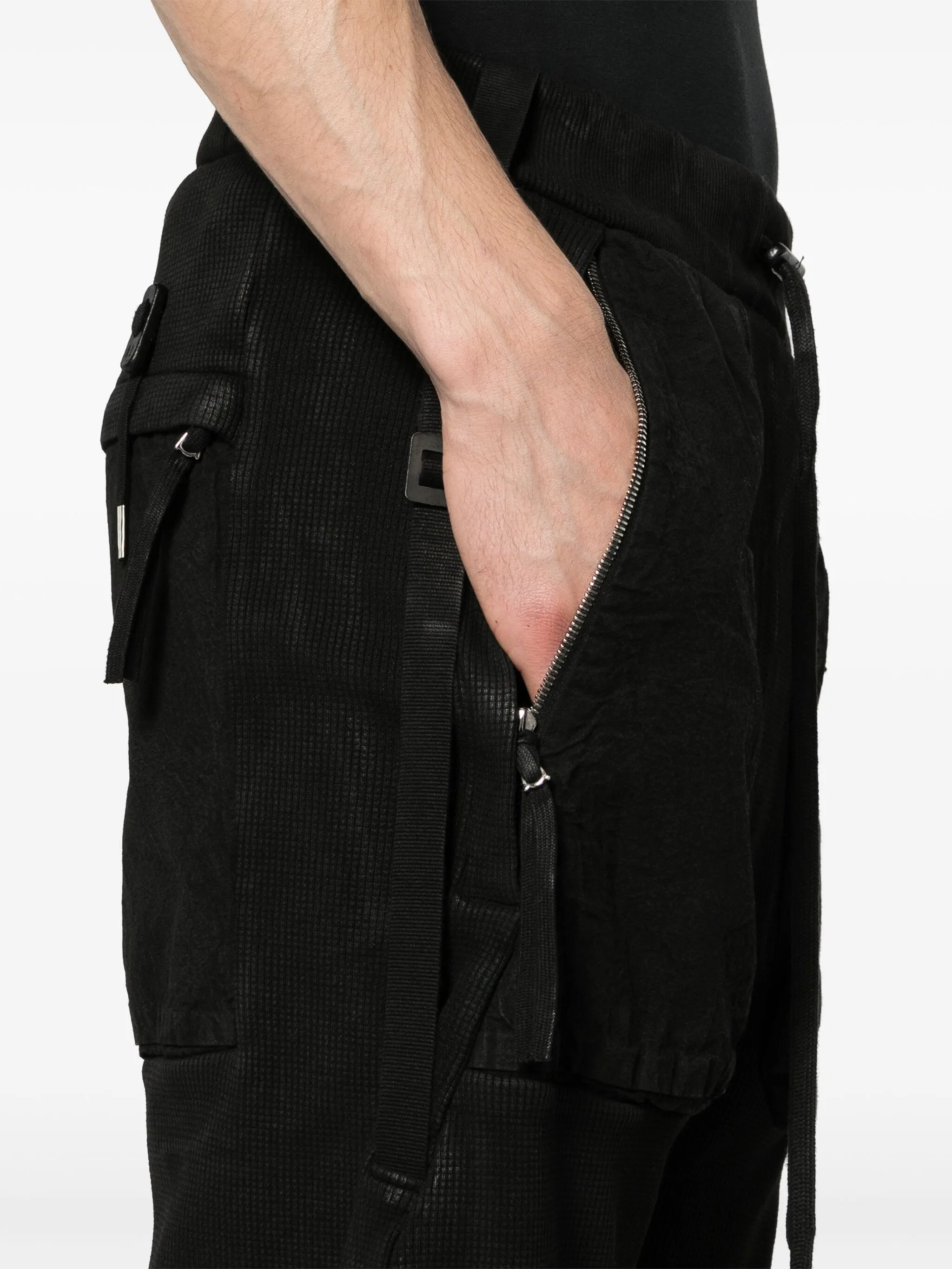 BORIS BIDJAN SABERI - Men P18.1 Vinyl Coated Nickel Pressed Pants