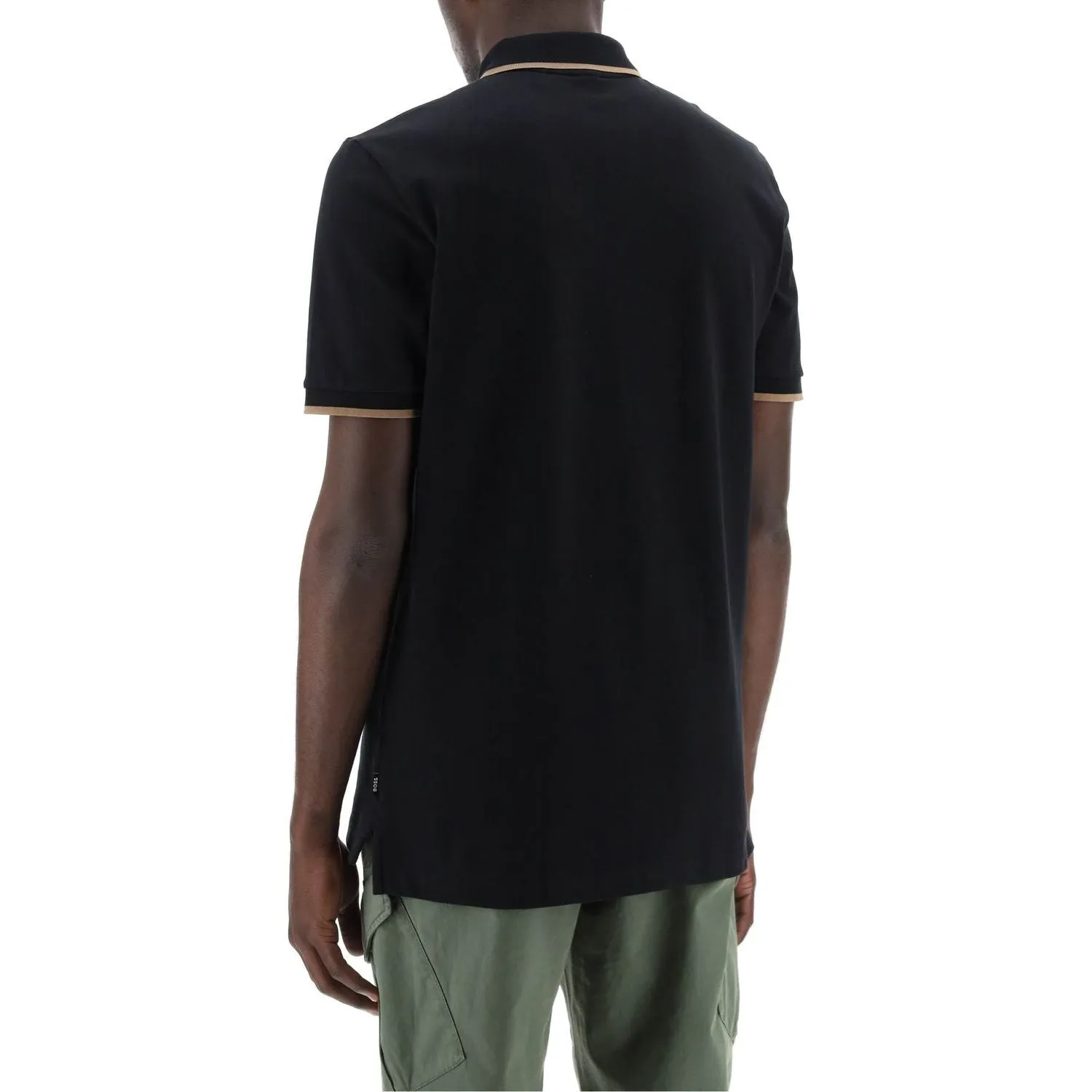 Boss 'contrast trim parlay polo shirt