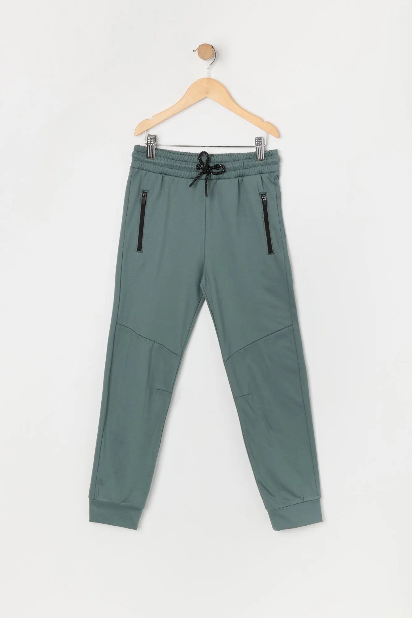 Boys Active Soft Zip Pocket Jogger