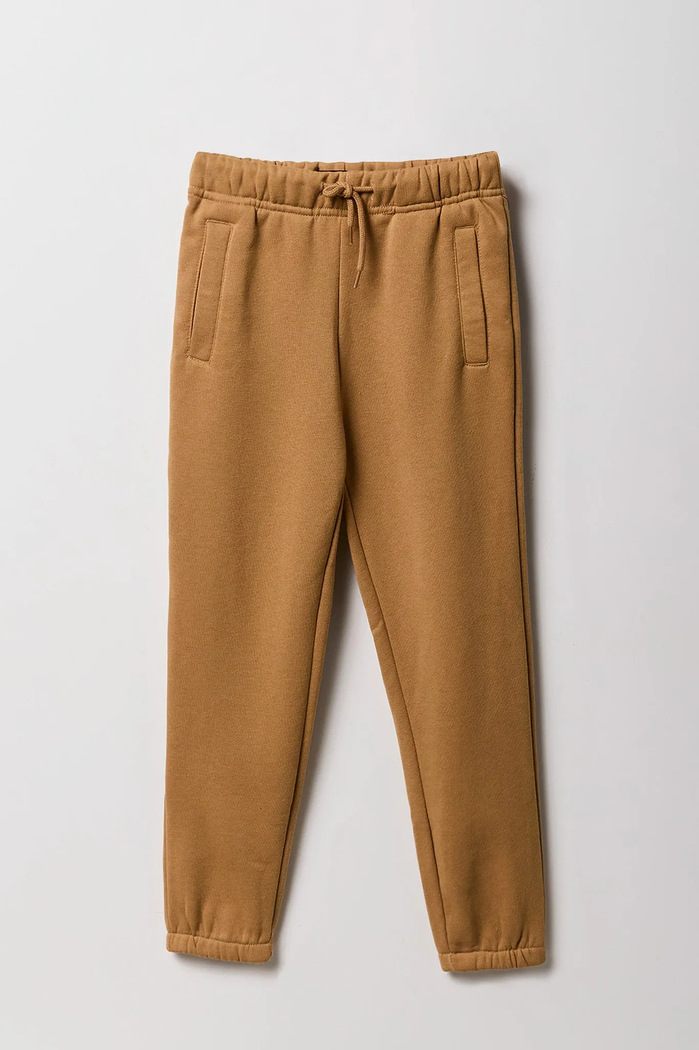 Boys Solid Fleece Jogger