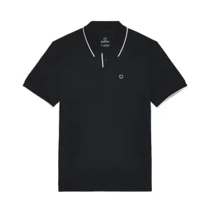 Brixton Proper Polo Knit Shirt Black