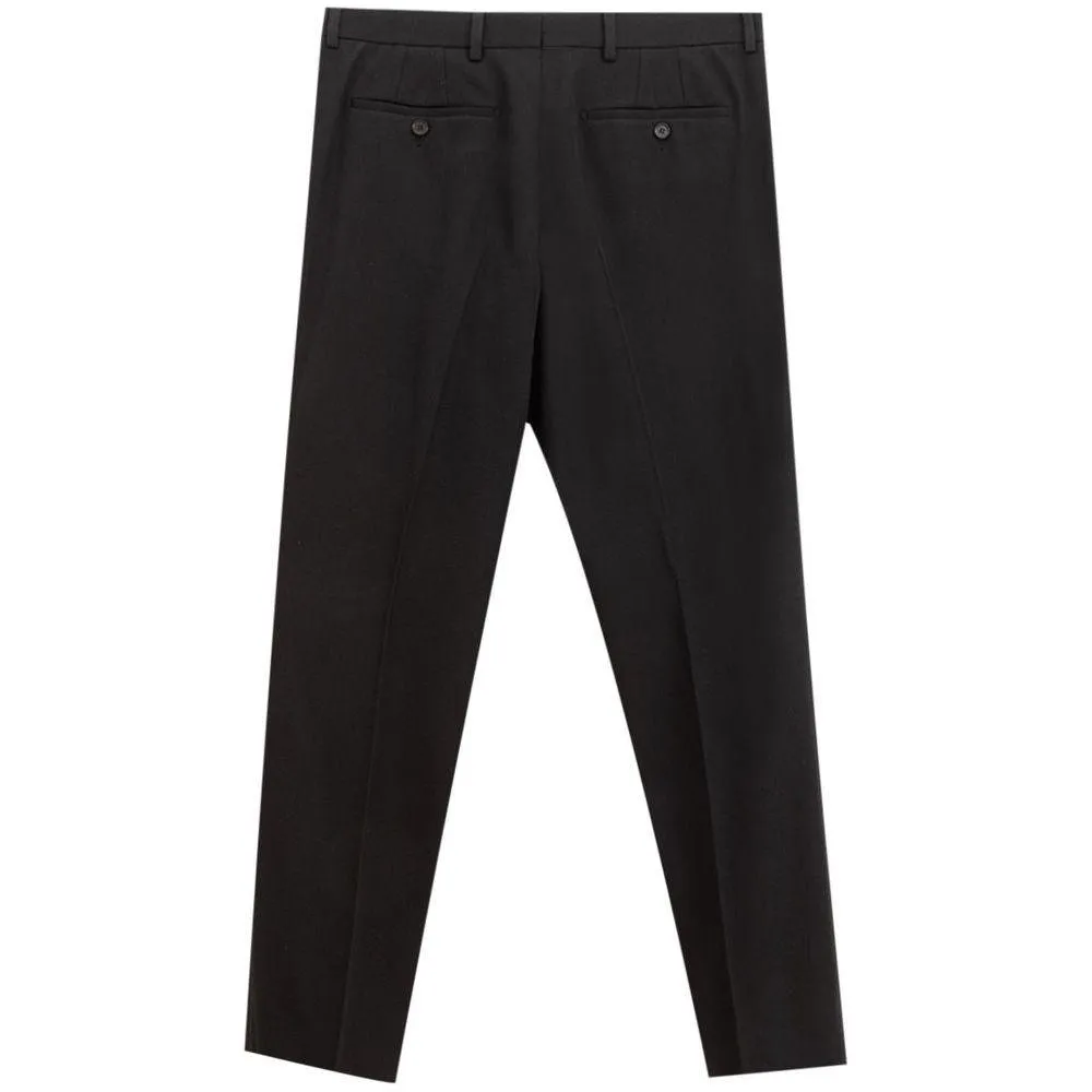 Burberry Black Wool Jeans & Pant