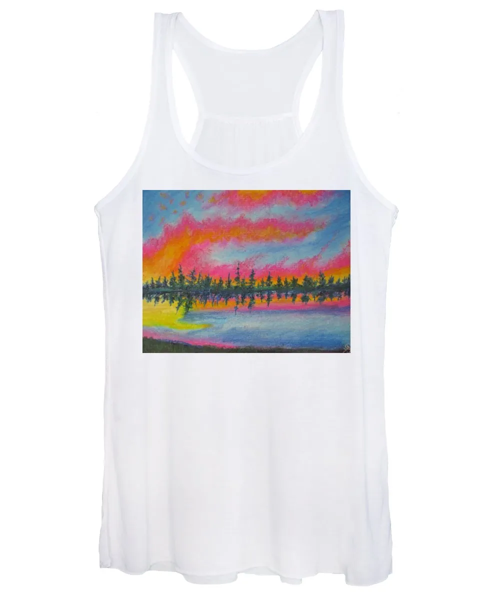 Candycane Sunset - Women's Tank Top