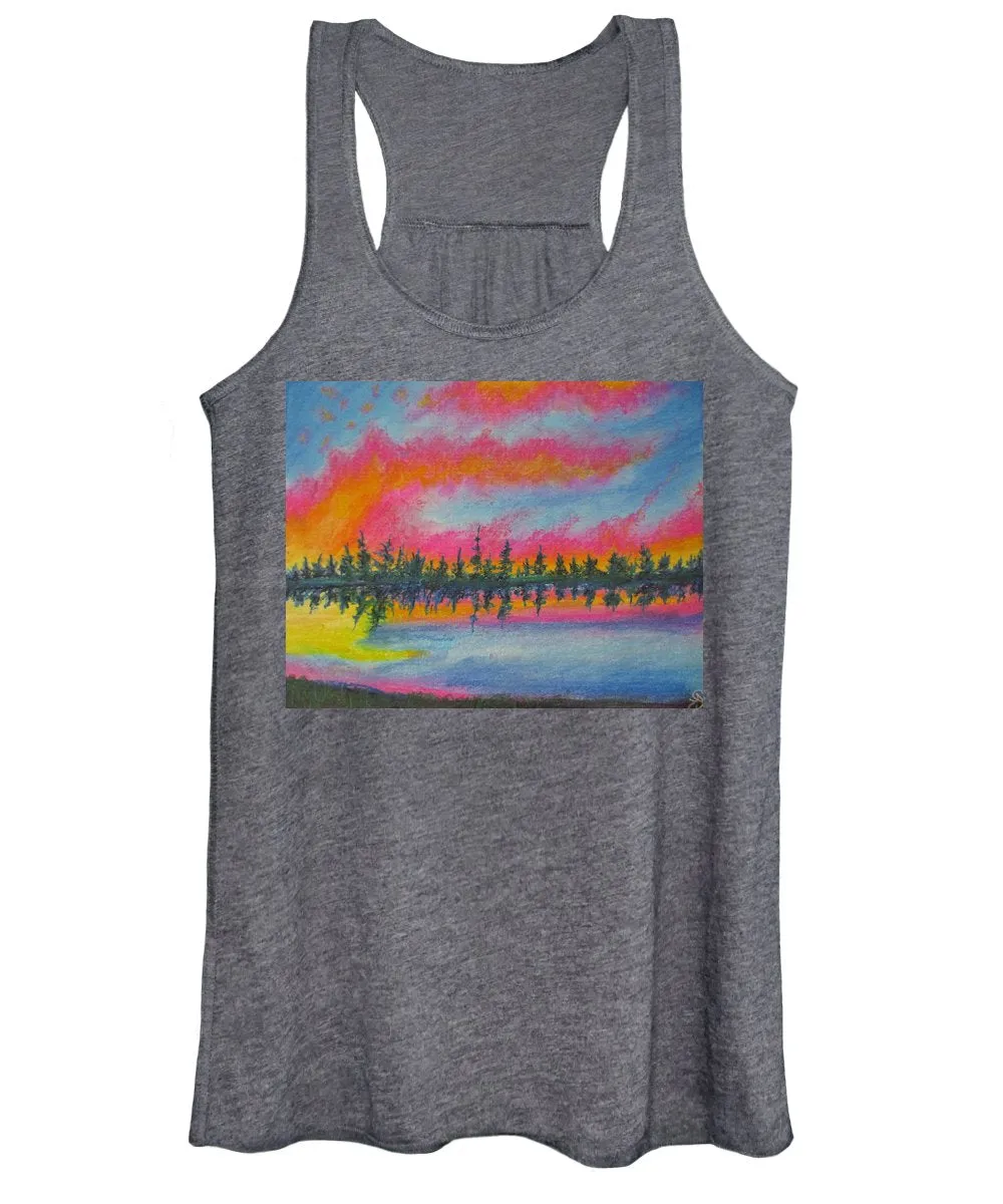 Candycane Sunset - Women's Tank Top