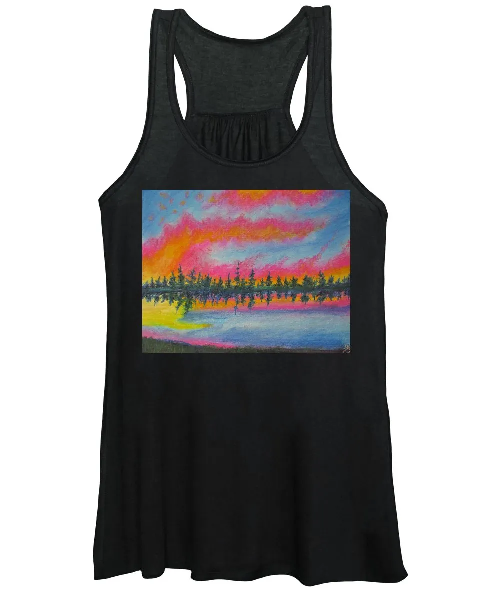 Candycane Sunset - Women's Tank Top