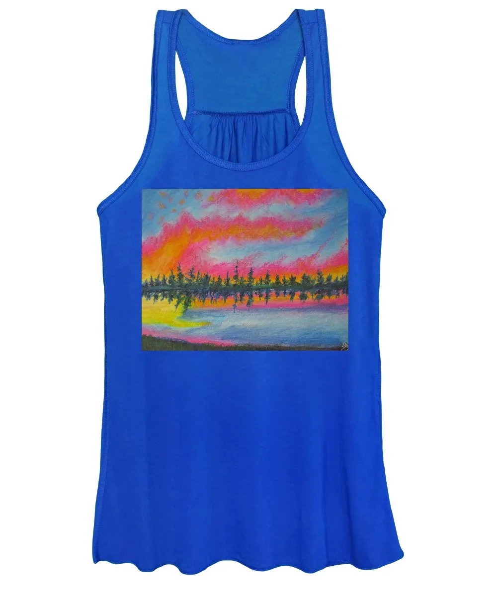 Candycane Sunset - Women's Tank Top