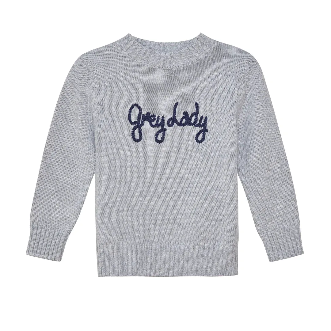 Children’s Nantucket 'Grey Lady' Crewneck Sweater