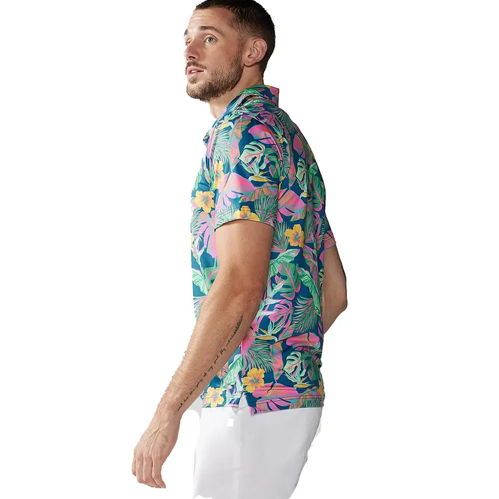 Chubbies Men's The Wild Flower Wonder Polo