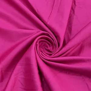 Classic Hot Pink Solid Cotton Satin