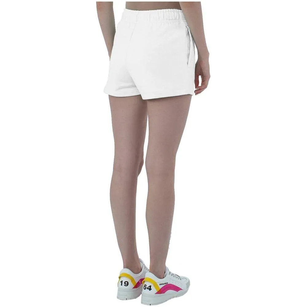 Comme Des Fuckdown White Cotton Short