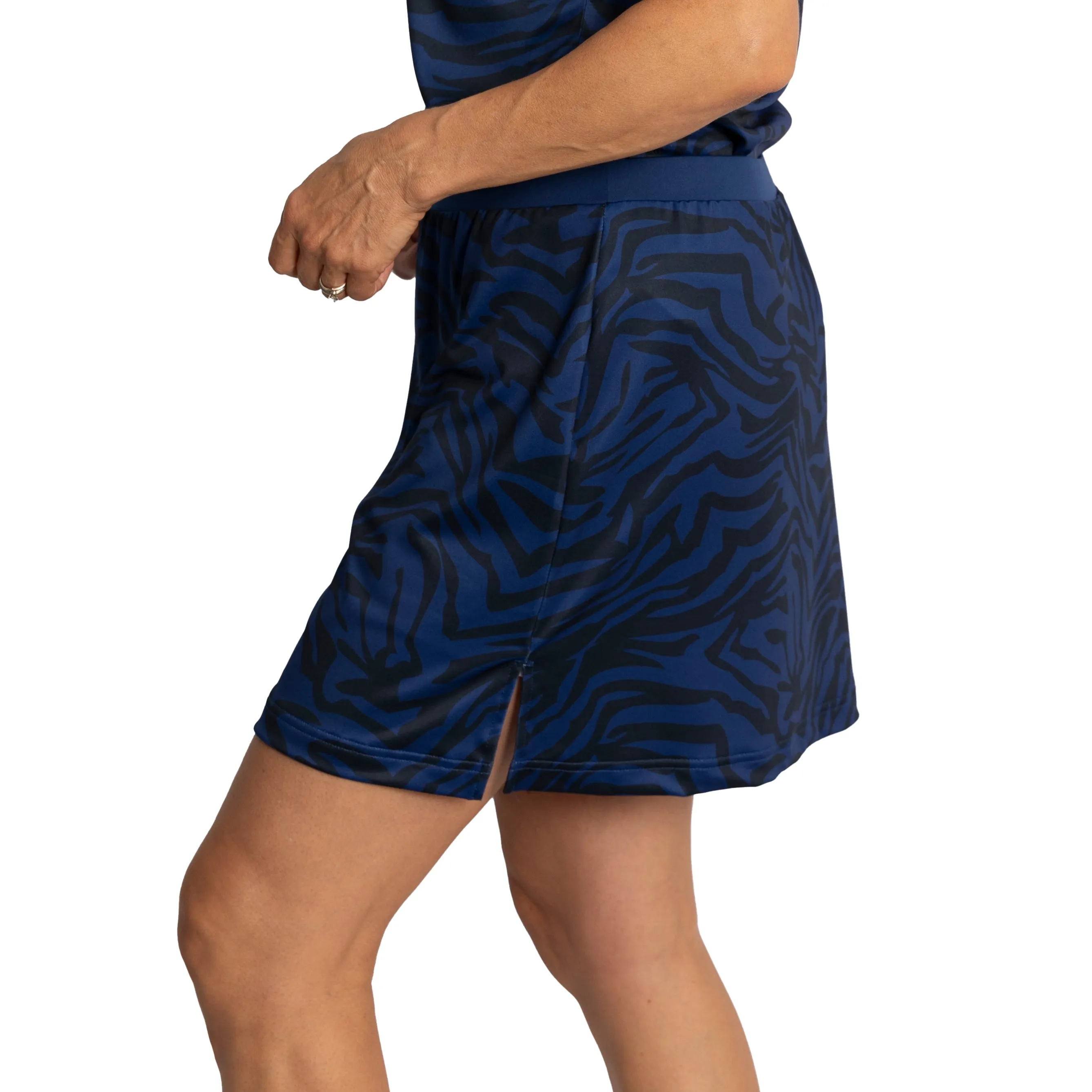 Cross Women's Stella Golf Skort - Navy Zebra