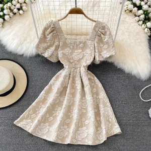 Cute A line short dress fashion girl dress    S528