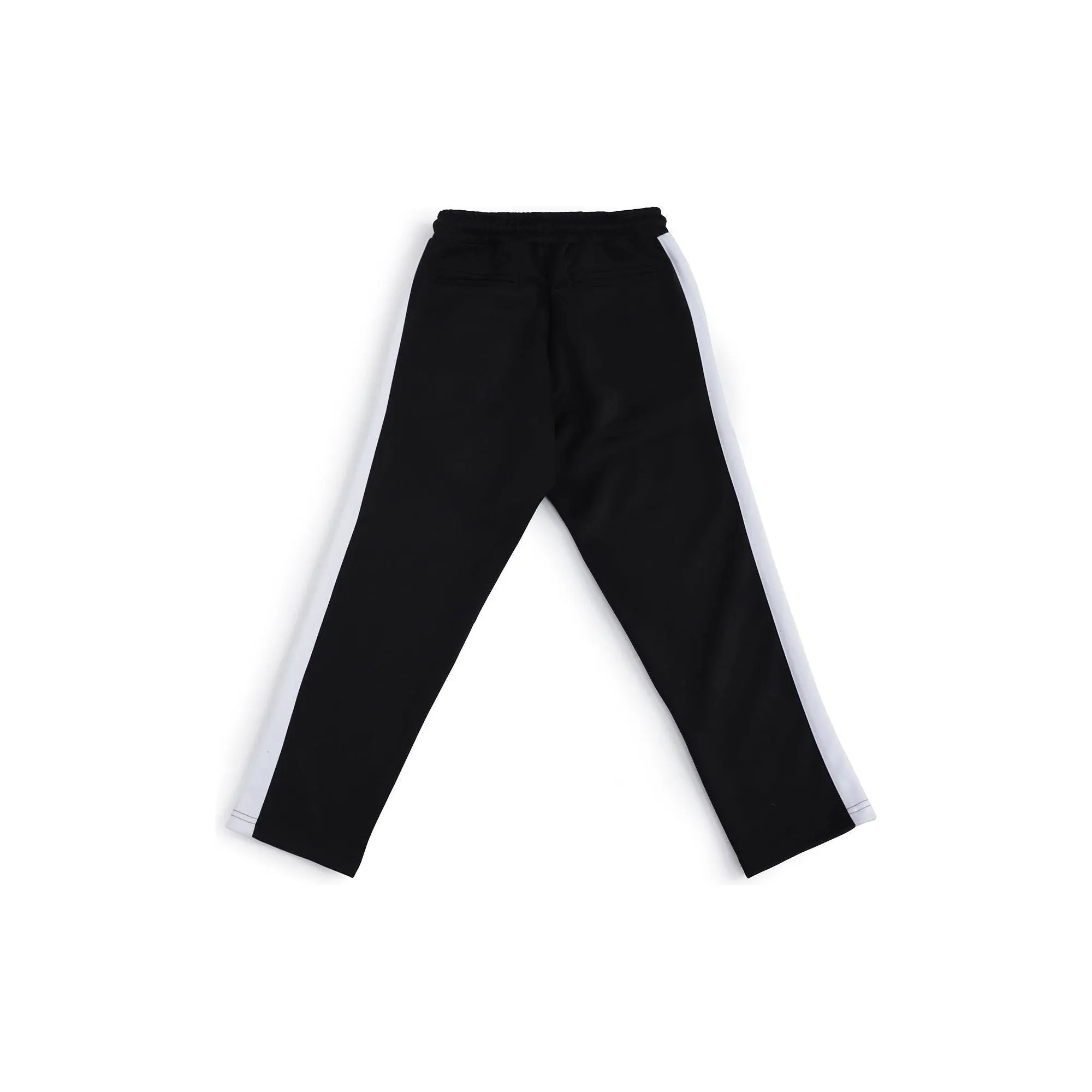 Diesel Kids Unisex Black Joggers with White Sides