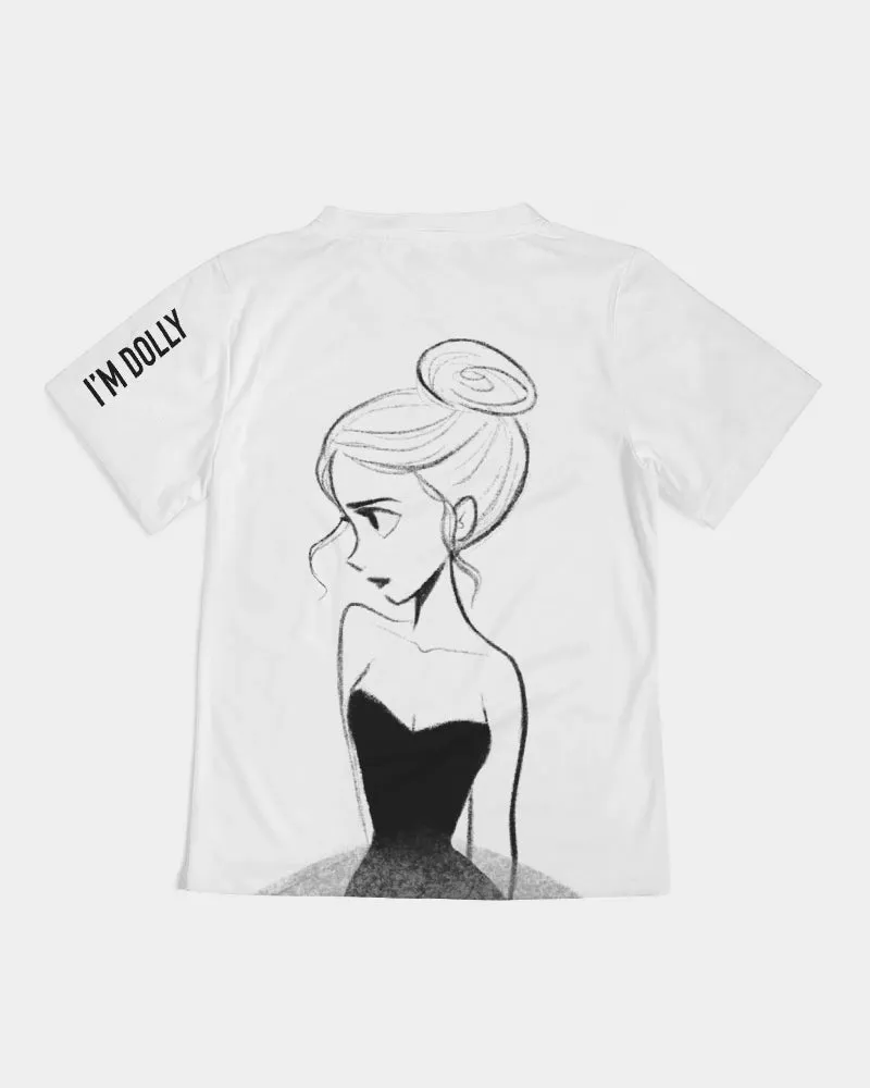 DOLLY DOODLING Ballerina Kids Tee