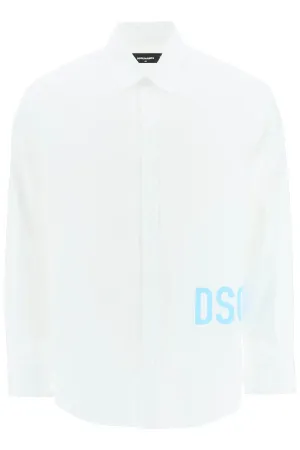 Dsquared2 logo lettering shirt