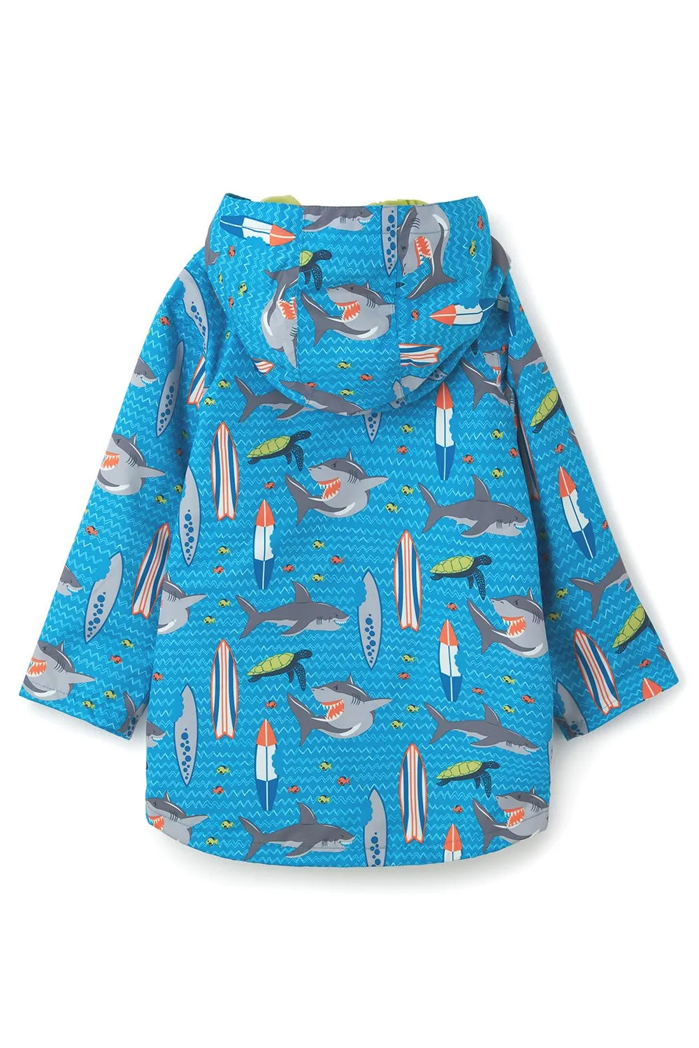 Ethan Jacket - Shark Surf Print