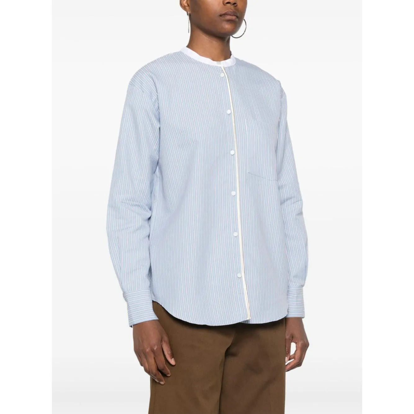 Forte Forte Shirts Clear Blue