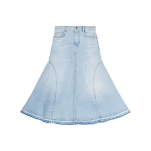 GANNI Skirts Clear Blue