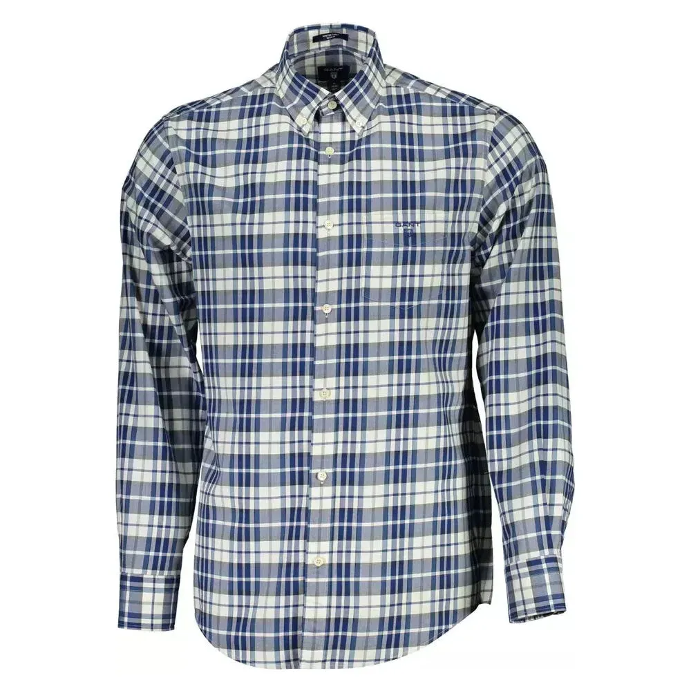 Gant White Cotton Men Shirt