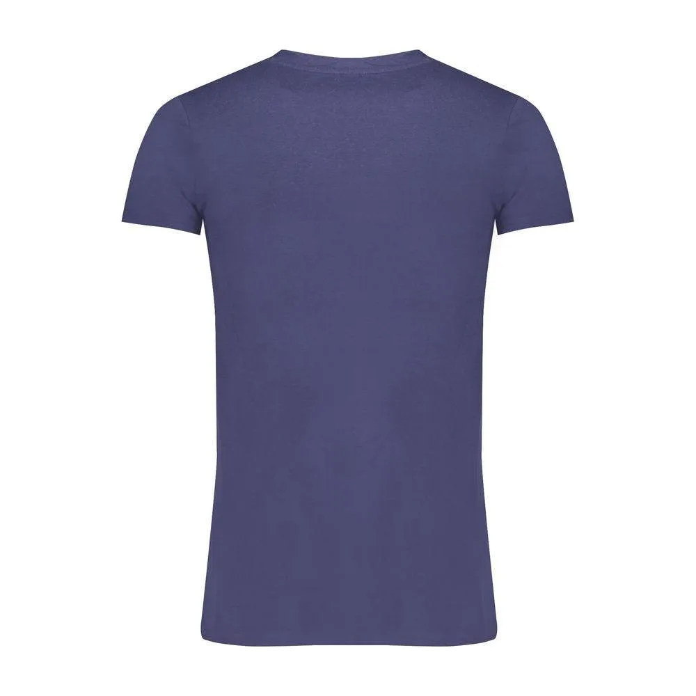 Gaudi Blue Cotton T-Shirt