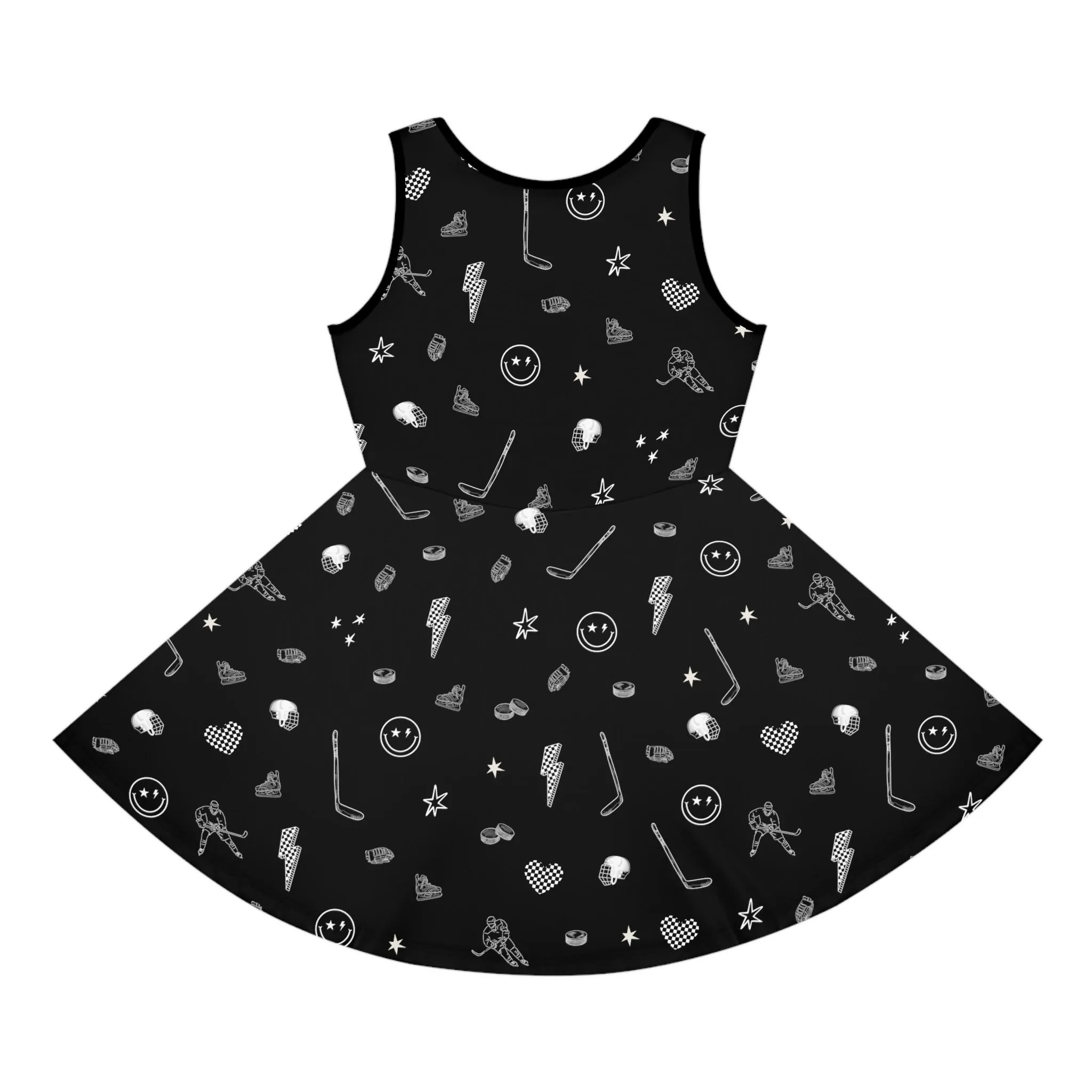 Girls' Sleeveless Hockey Skater Dress