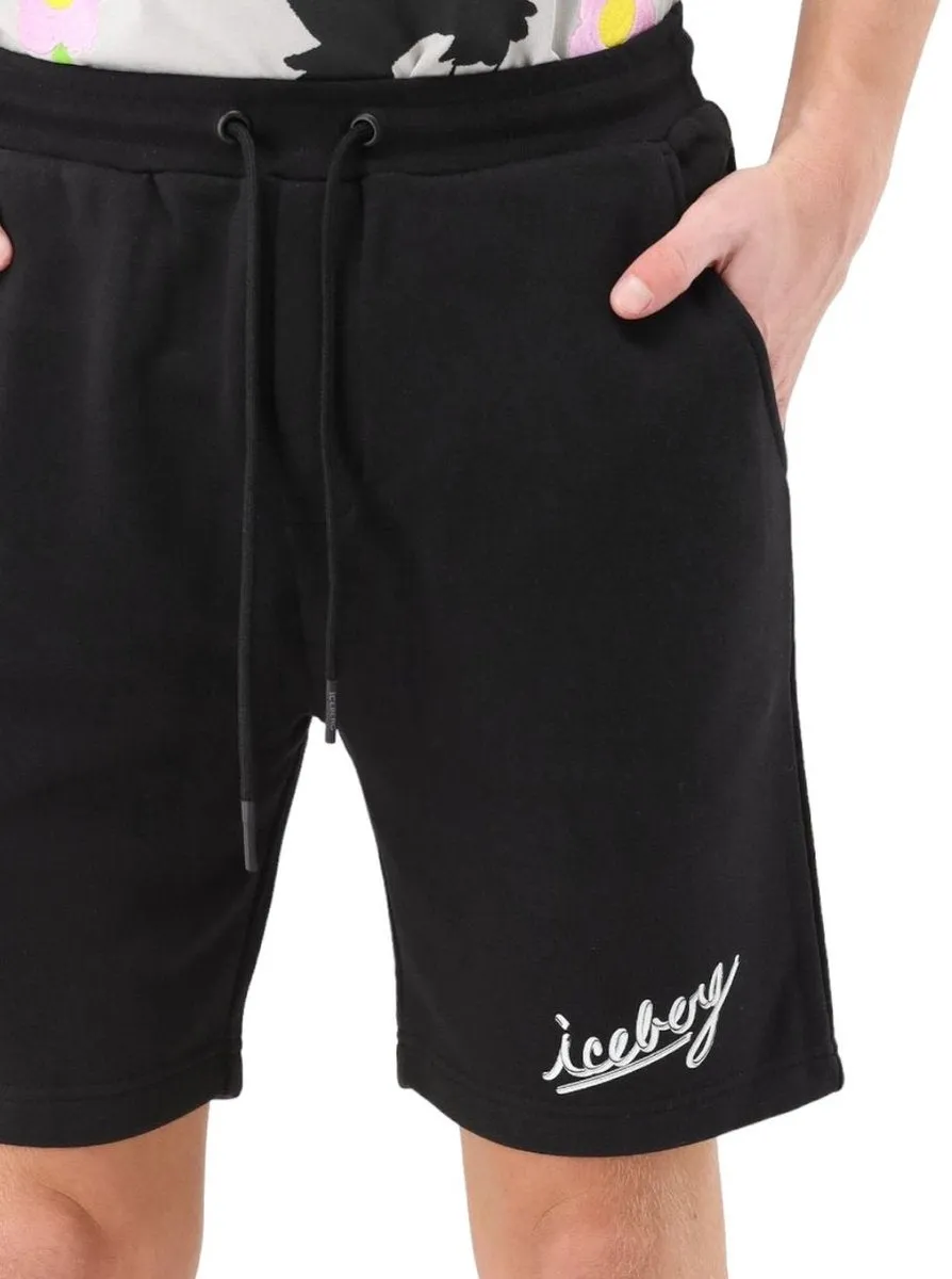 Iceberg E5 Bermuda Shorts (Black) - I24D02163099000