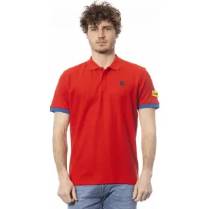 Invicta Red Cotton Men Polo Shirt