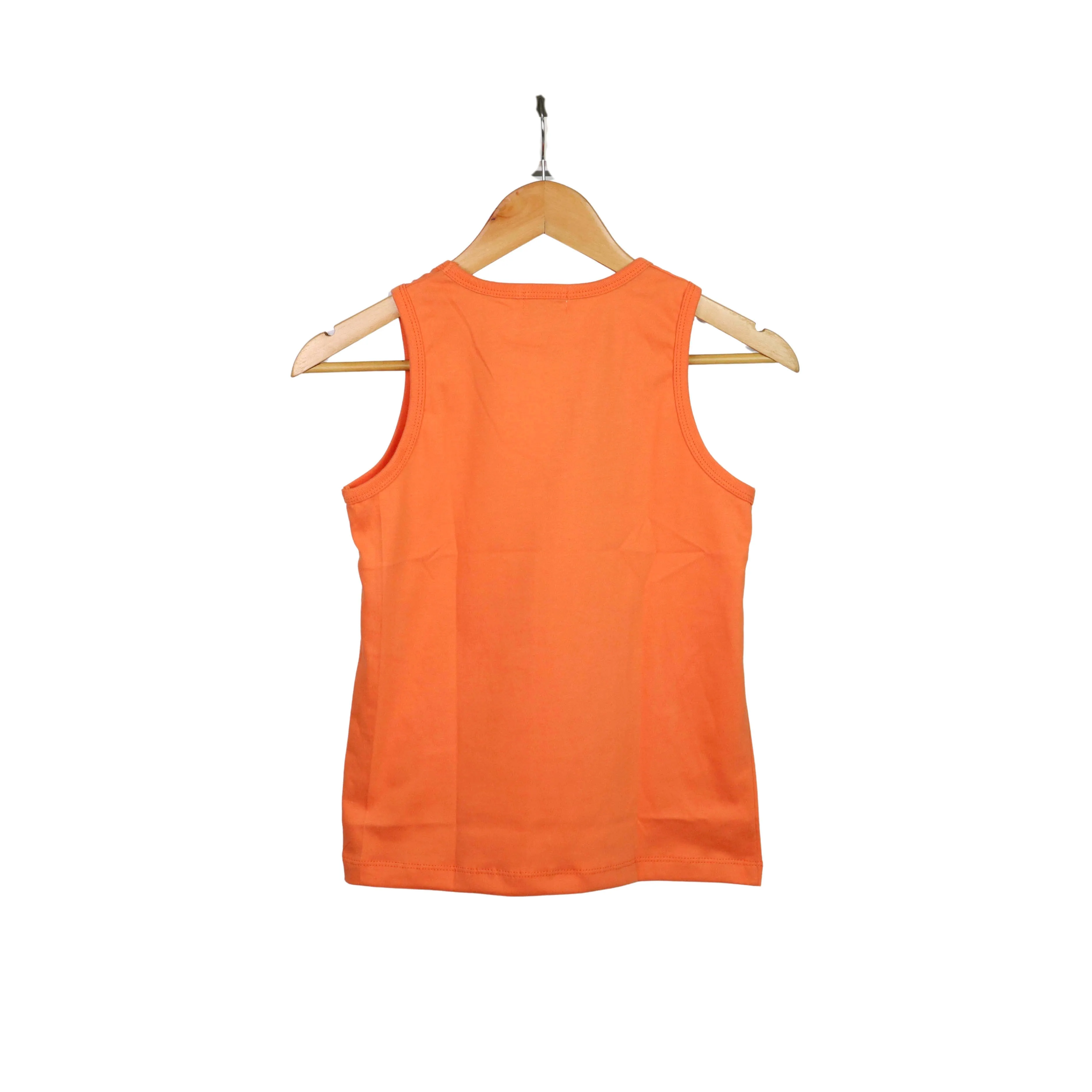 JKC Sando with Surf-osaurus Spot Print - Orange