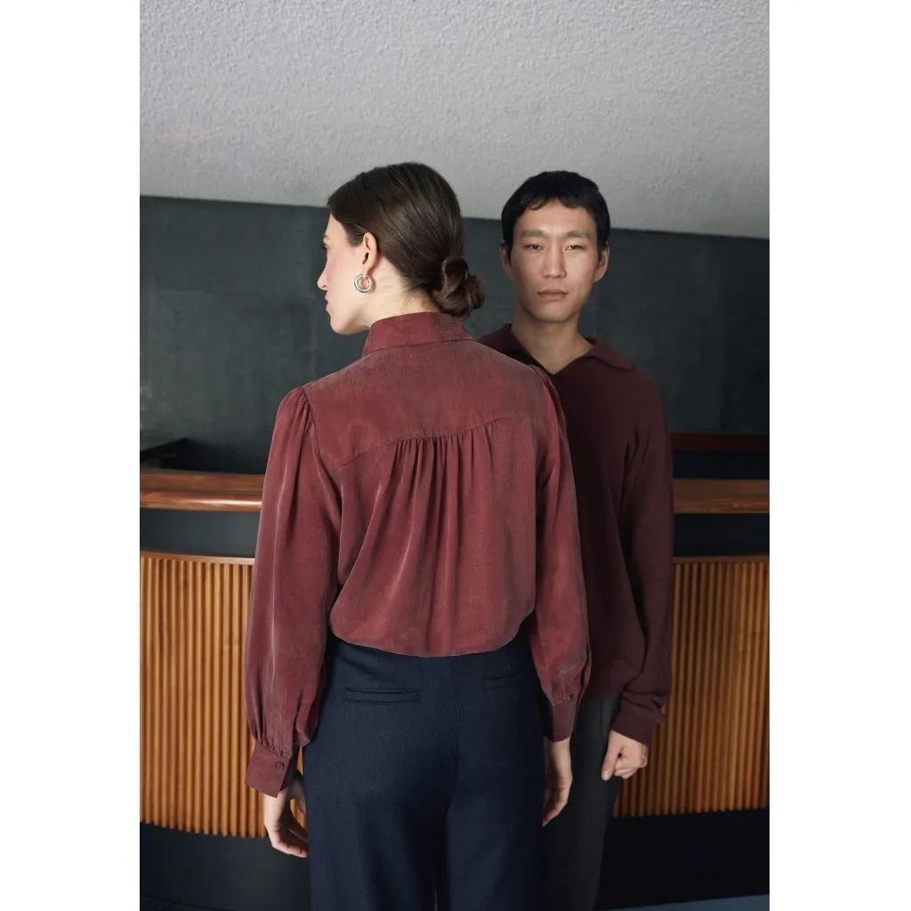 Kasia Shirt - Cranberry