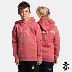 Kids Hoodie Trace - Heather Cranberry