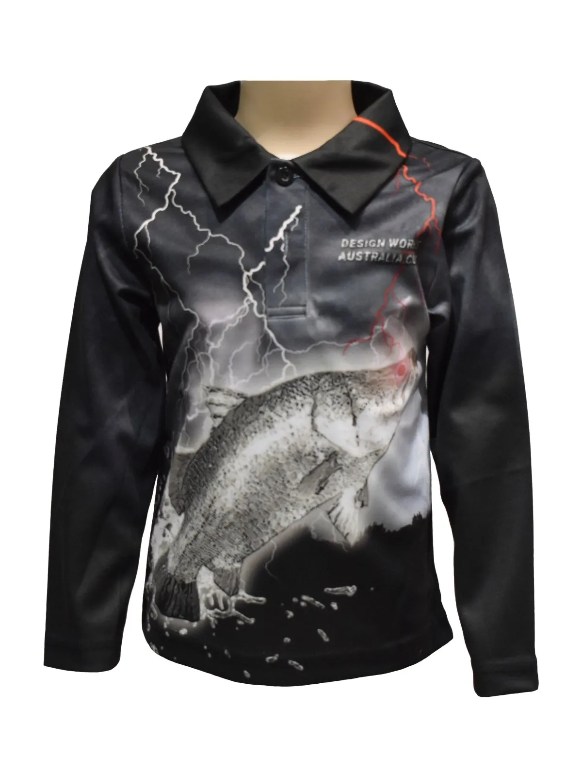 Kids Long Sleeve Fishing Shirts - Barra Hunter