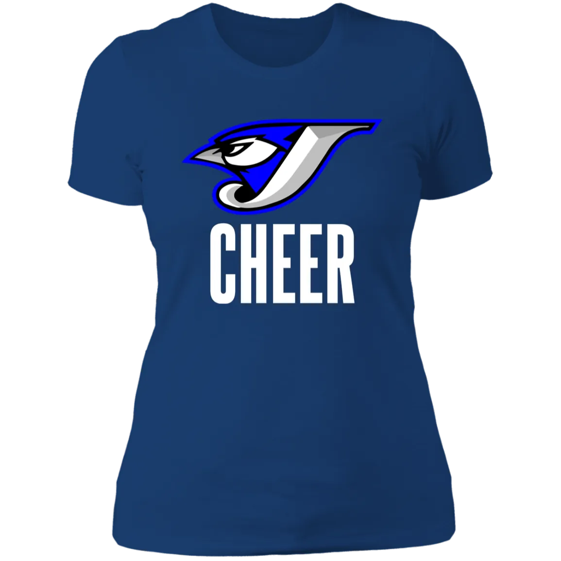 Logo Cheer NL3900 Ladies' Boyfriend T-Shirt