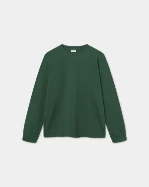 Long Sleeve Oversize, Men (Bottle Green) -