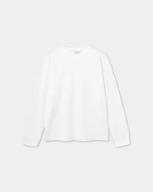 Long Sleeve Oversize, Men (White) -