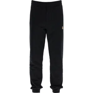 Maison Kitsune fox head joggers