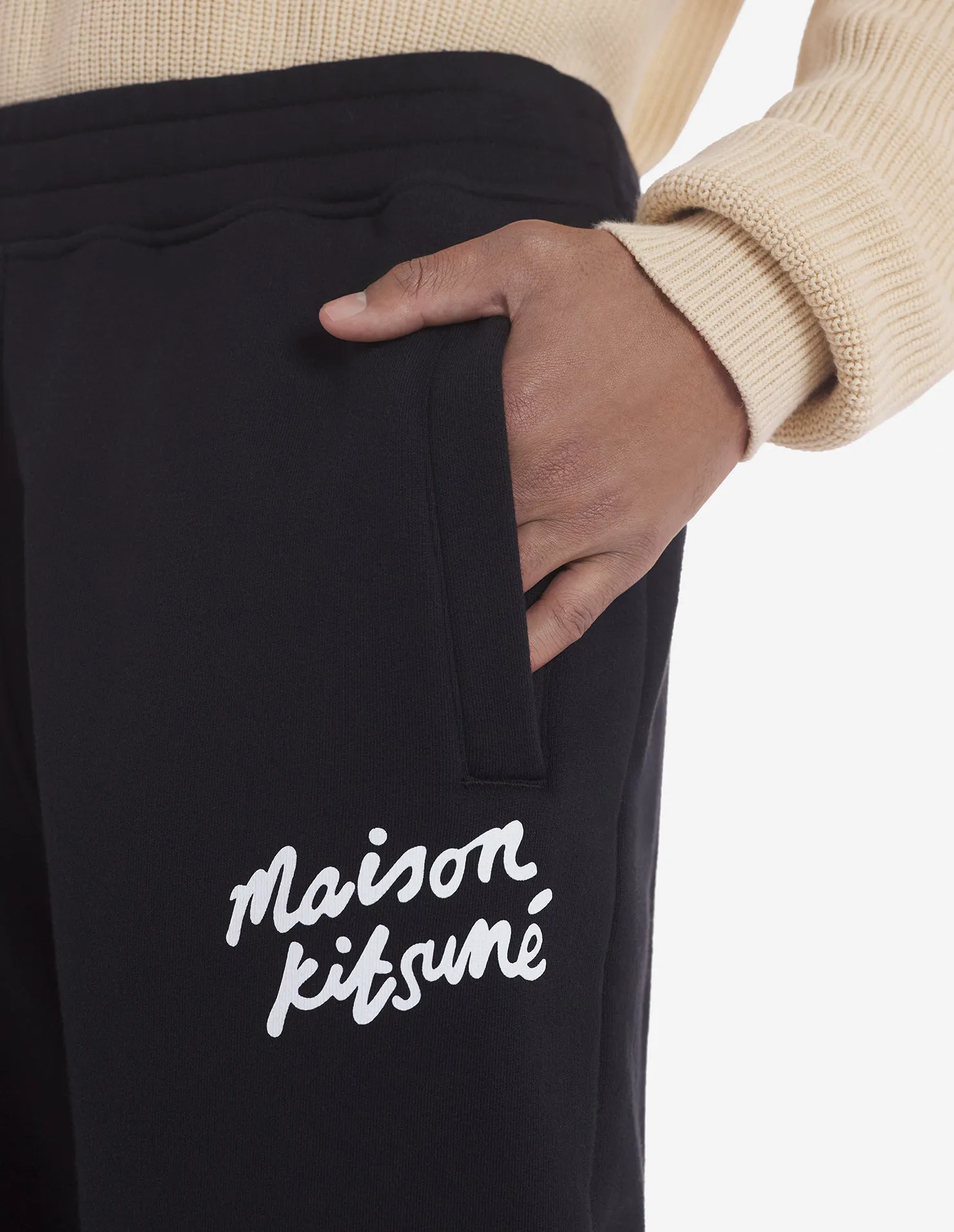 Maison Kitsune Handwriting Comfort Jog Pant