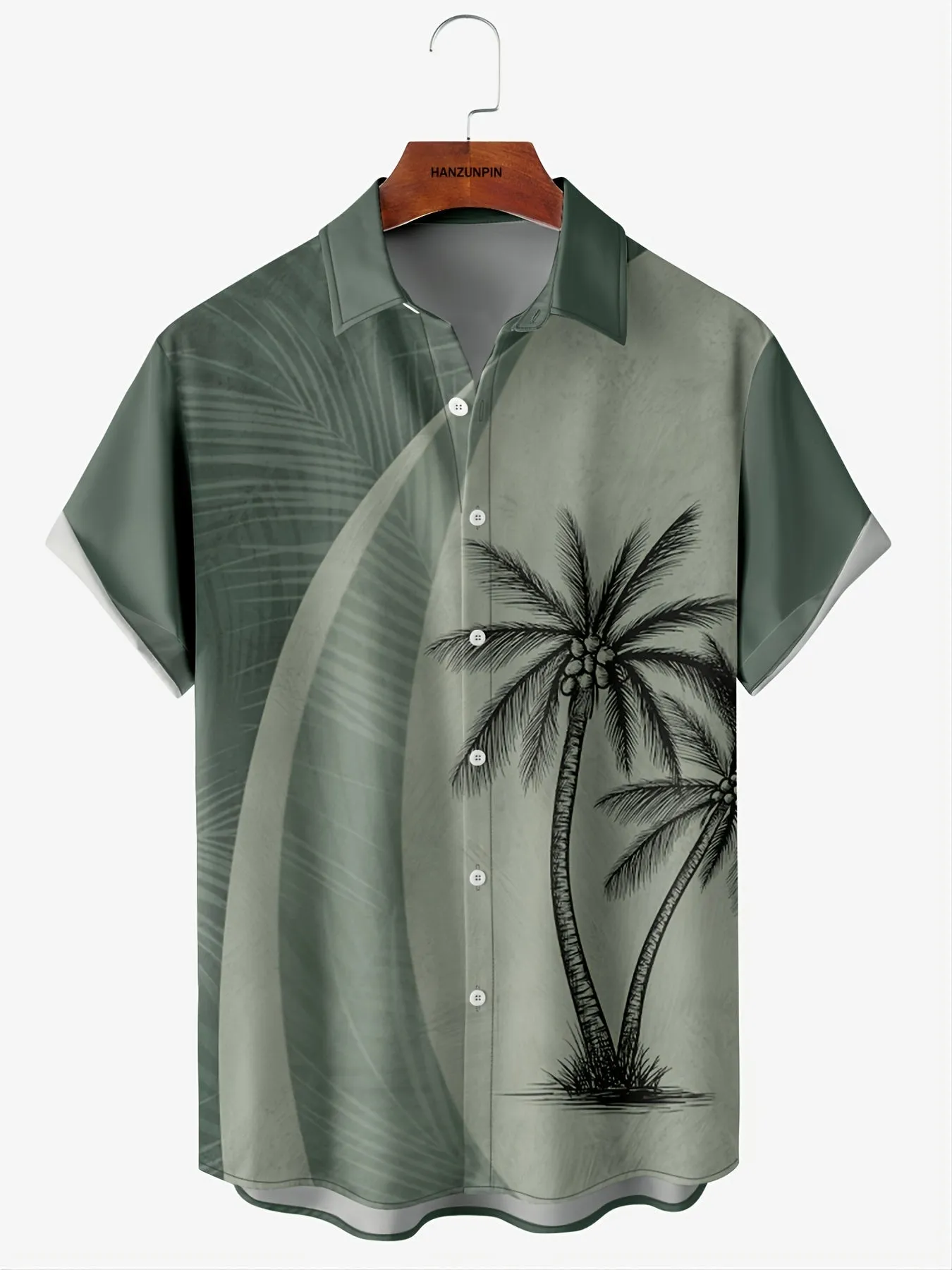 Men's Hawaiian Vintage Button Down Short Sleeve Shirts