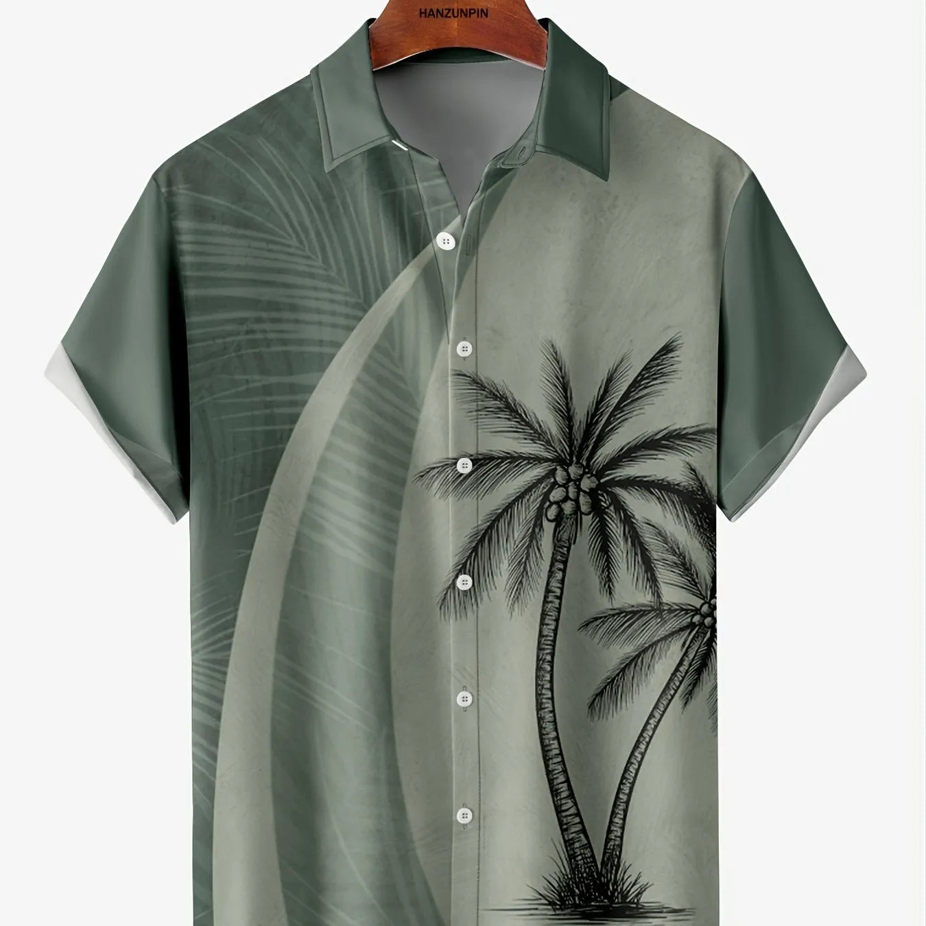 Men's Hawaiian Vintage Button Down Short Sleeve Shirts