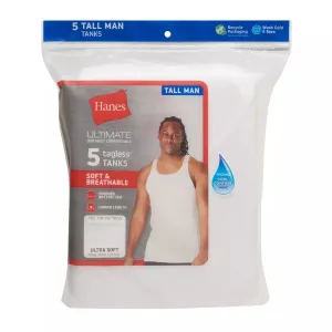 Men's Ultimate Cool Comfort Tank Tops, 5 pcs. Hanes