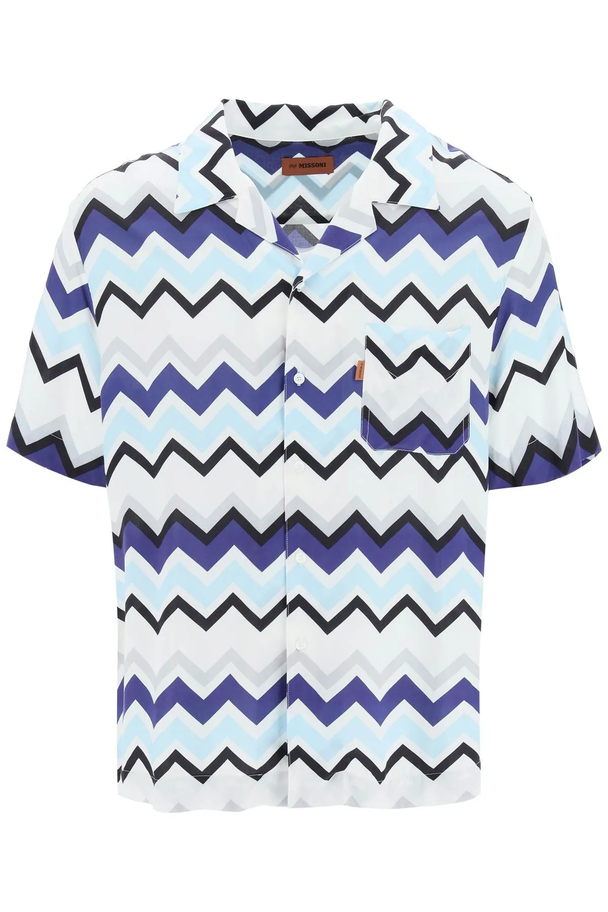 Missoni chevron short sleeve shirt