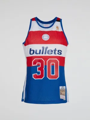 Mitchell and Ness - NBA Swingman Jersey Bullets 96 Ben Wallace - Royal/Red