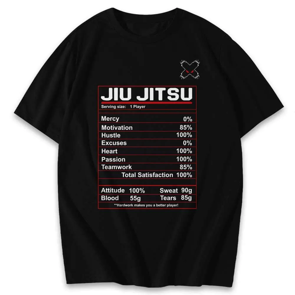 Nutrition Label Jiu Jitsu Shirts & Hoodie