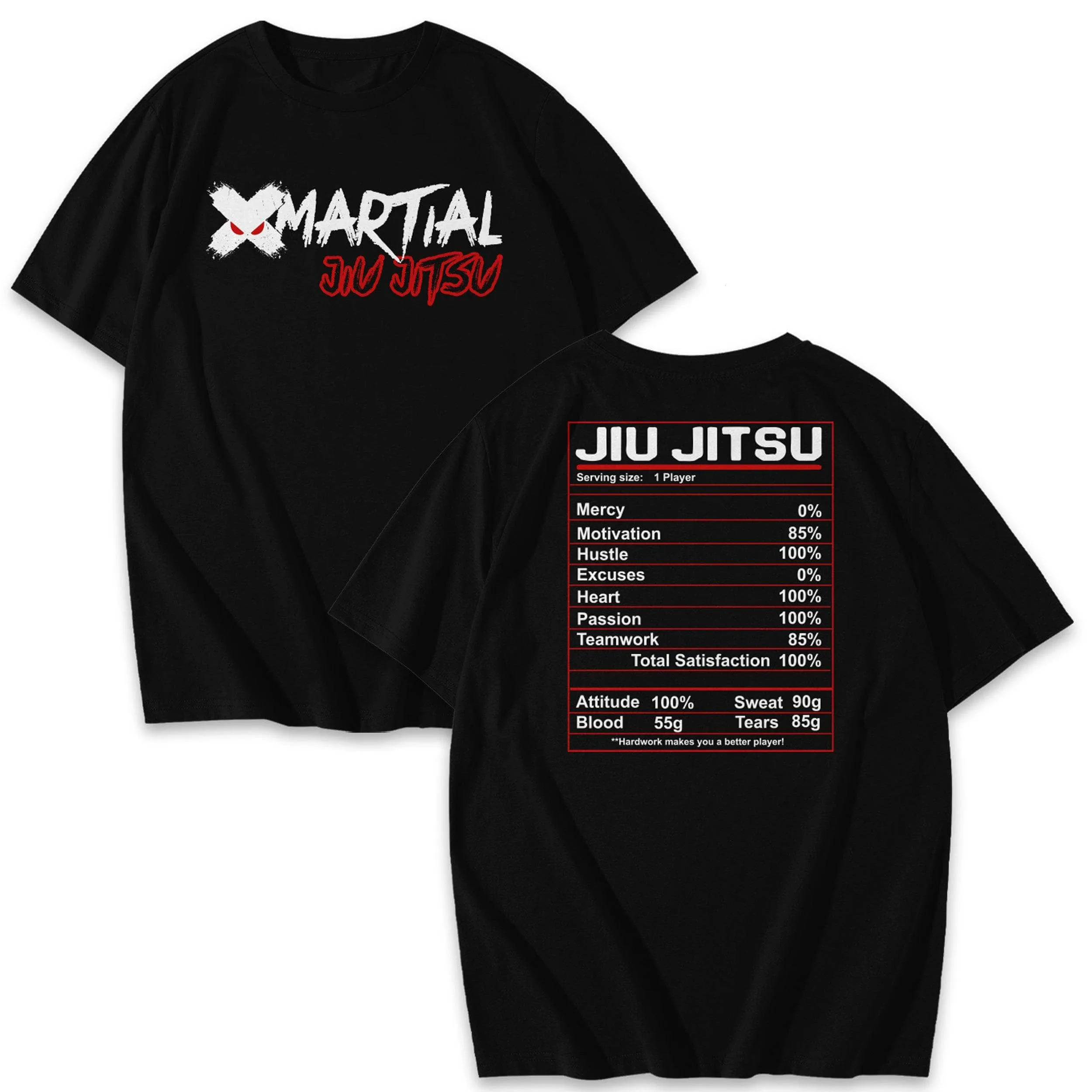 Nutrition Label Jiu Jitsu Shirts & Hoodie